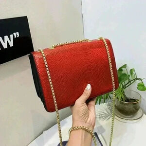 Shoulder Bags Elegant Women Patent Leather Crossbody Bag 2023 Crocodile Pattern